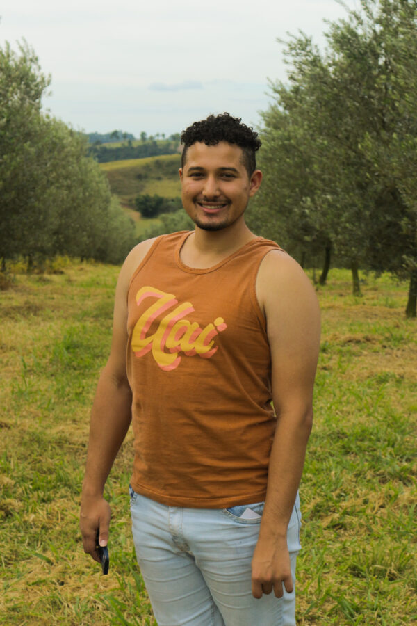 Camisa Masculina Uai Terracota Cavada